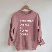 Sweat-shirt du concours de café et de danse du week-end