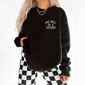 Un enfer d’une mère Sweat-shirt maman tendance