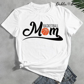 T-shirt imprimé maman basket-ball