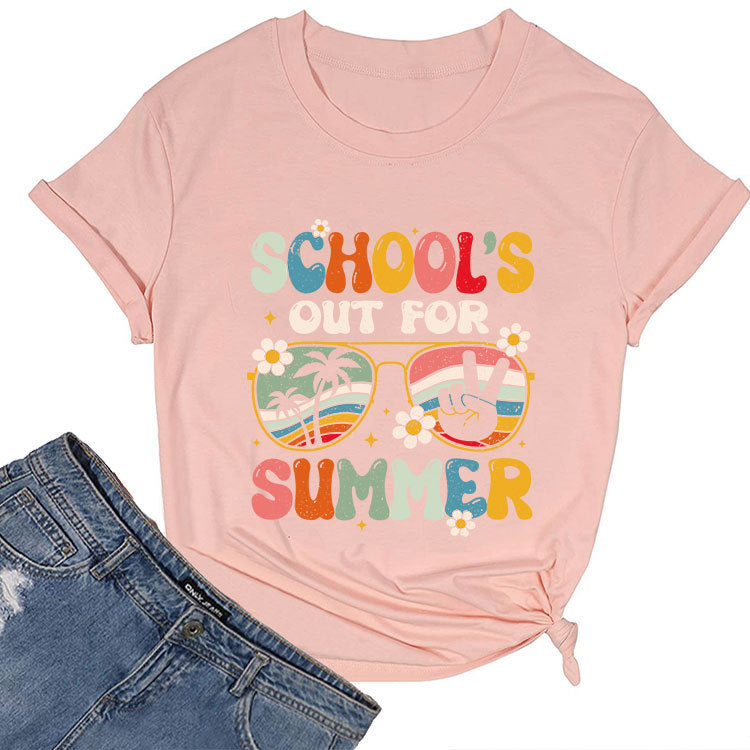 T-shirt L'école est finie pour l'été
