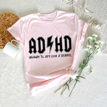 AD/HD Highway to Hey Look T-shirt écureuil