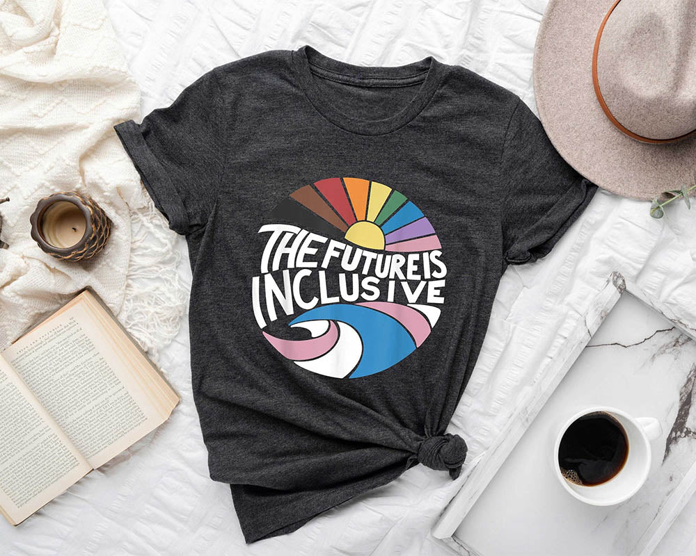 The Future Is Inclusive Rainbow T-shirt