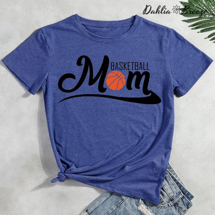 T-shirt imprimé maman basket-ball