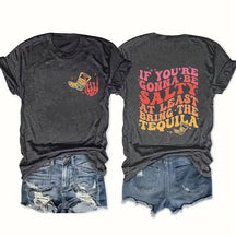 Si vous allez être salé, t-shirt drôle de tequila