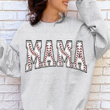 Sweat-shirt maman de baseball rétro