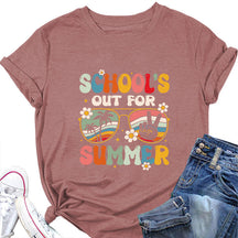 T-shirt L'école est finie pour l'été