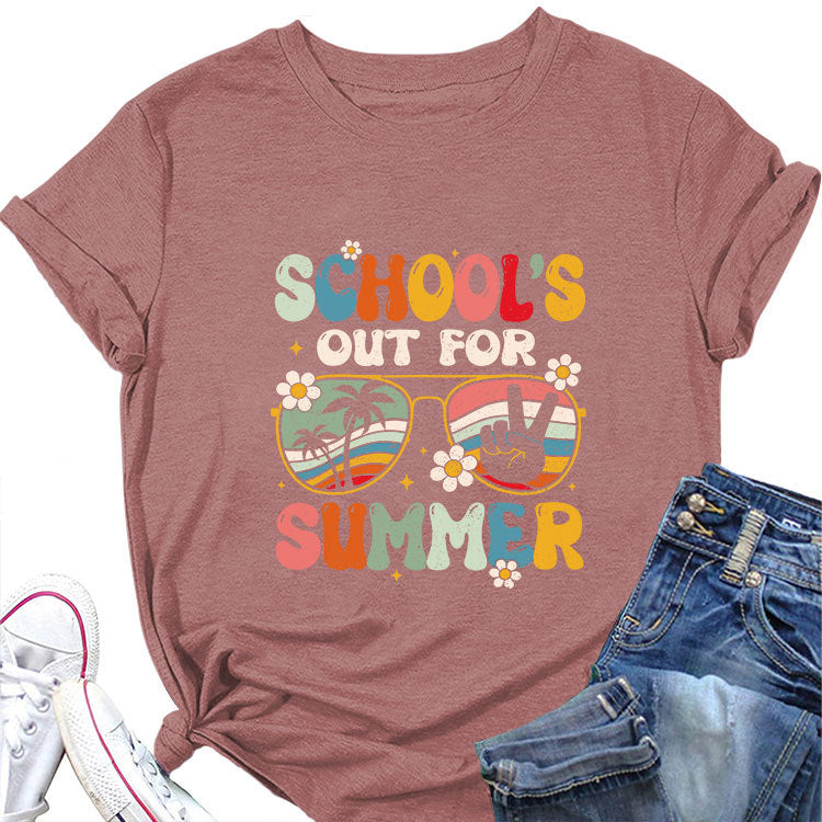 T-shirt L'école est finie pour l'été