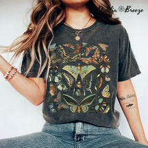 T-shirt esthétique papillon et papillon vintage