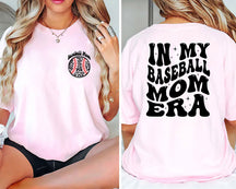 Dans ma maman de baseball Era Sport Mom T-shirt