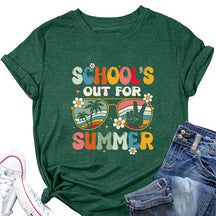 T-shirt L'école est finie pour l'été