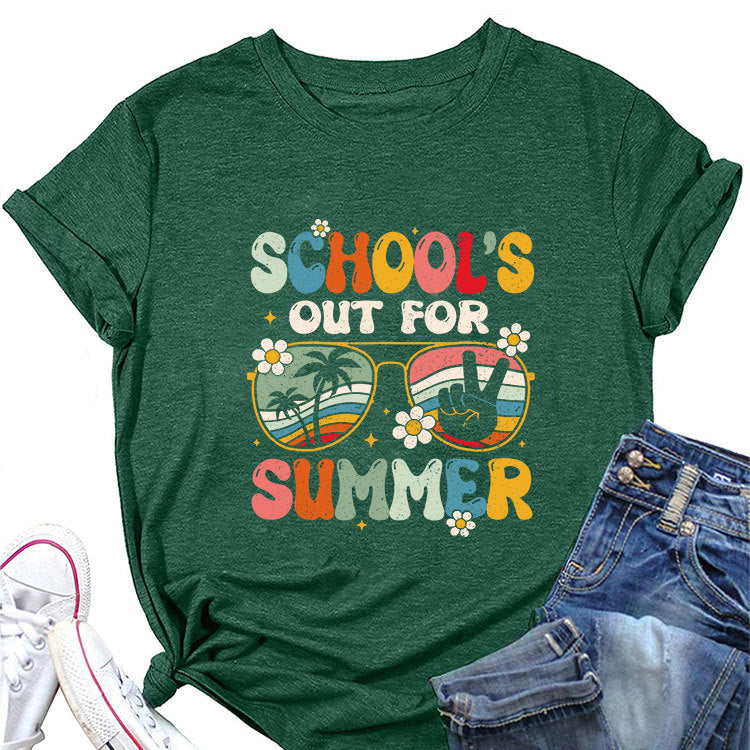 T-shirt L'école est finie pour l'été