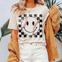 T-shirt du jour du match Baseball Smile