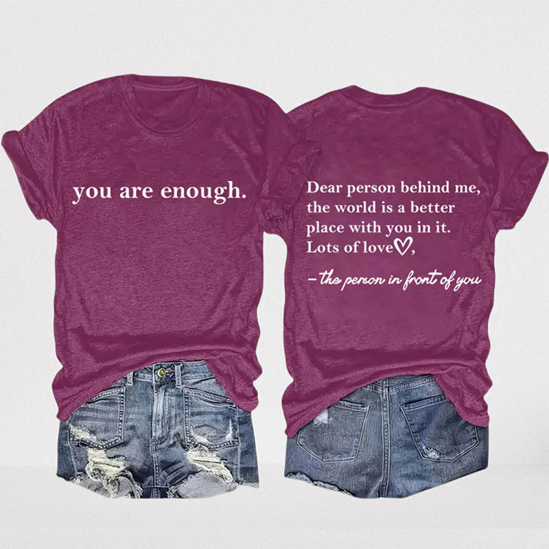 Vous êtes assez T-shirt Crewneck