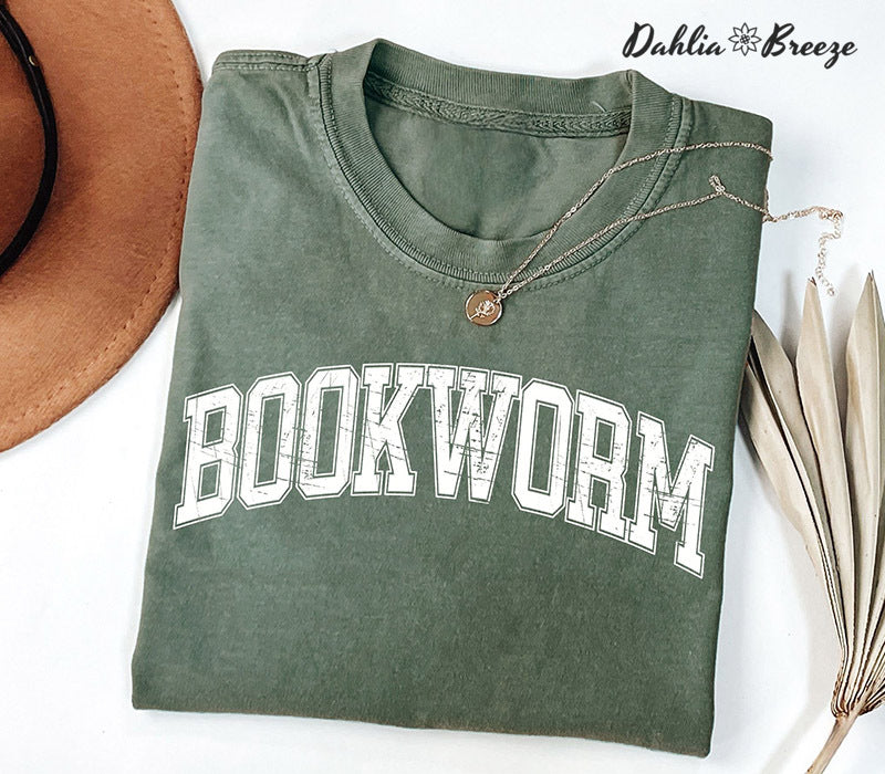 T-shirt à col rond Bookworm Book Club