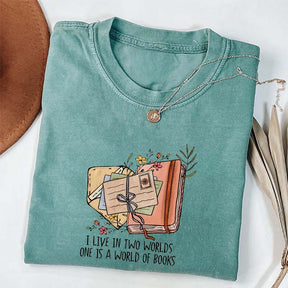 One Is A World Of Books T-shirt
