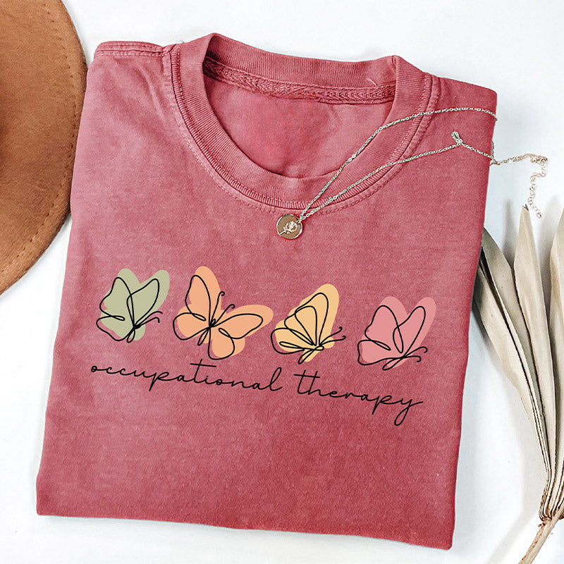 T-shirt mignon d’ergothérapie