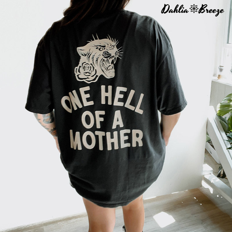 T-shirt Un enfer d’une mère