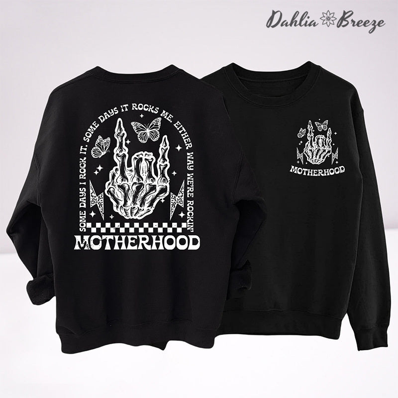 Maternité Certains jours, je le berce certains jours Sweat-shirt