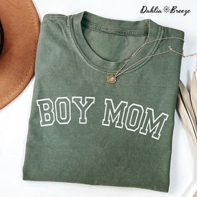 Garçon Maman Drôle Maman Crewneck T-shirt