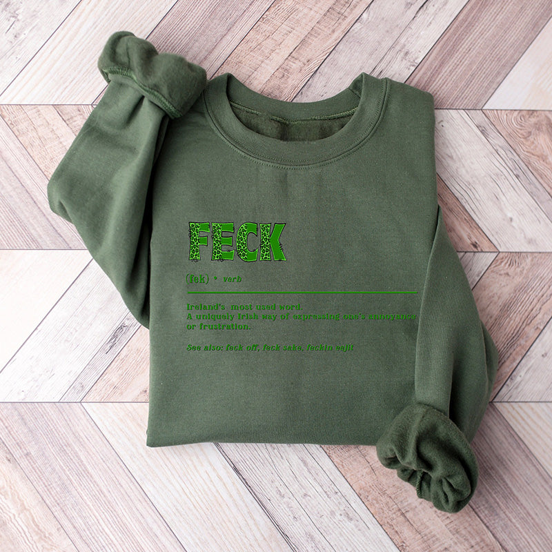 St Patrick's Day Shamrock Sweatshirt