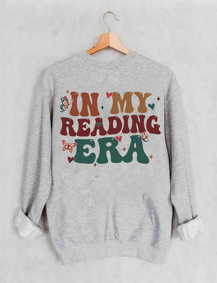 Sweat-shirt Dans mon ère de lecture