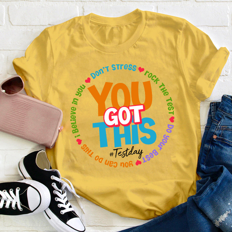 Ne stressez pas, vous avez ce t-shirt de professeur
