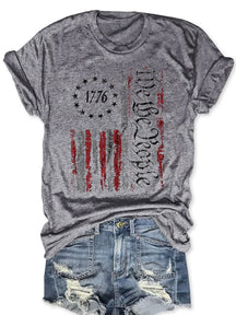 Nous, le peuple, drapeau américain, T-shirt