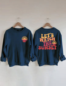 Regardons le sweat-shirt Sunset