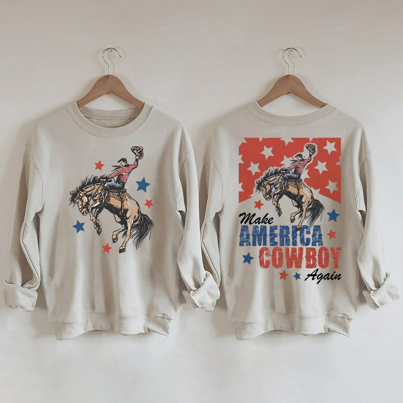 Rendre l'Amérique Cowboy à nouveau sweat-shirt