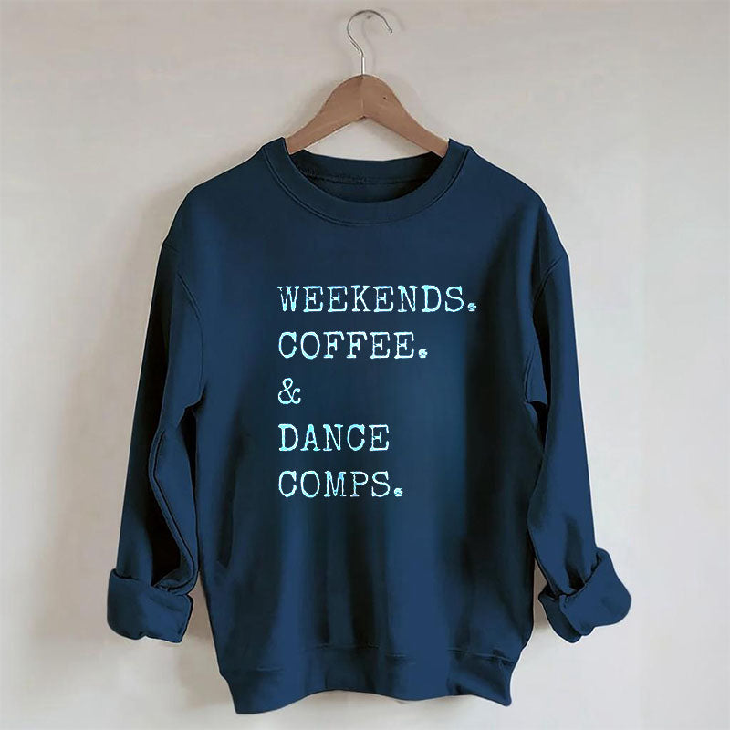 Sweat-shirt du concours de café et de danse du week-end