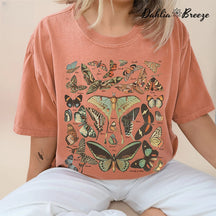 T-shirt esthétique papillon et papillon vintage