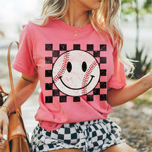 T-shirt du jour du match Baseball Smile