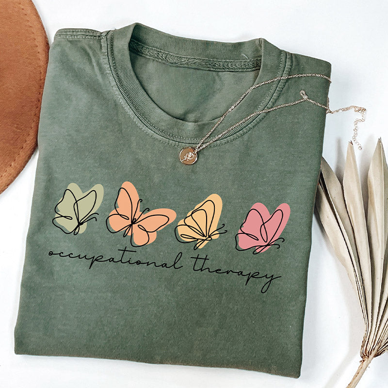 T-shirt mignon d’ergothérapie