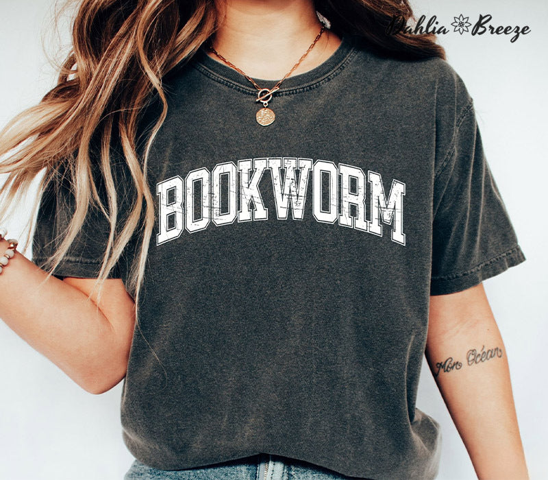 T-shirt à col rond Bookworm Book Club