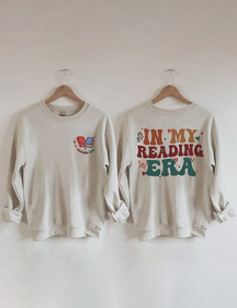 Sweat-shirt Dans mon ère de lecture