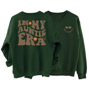 In meiner Tante-Ära-Sweatshirt mit Glasdruck