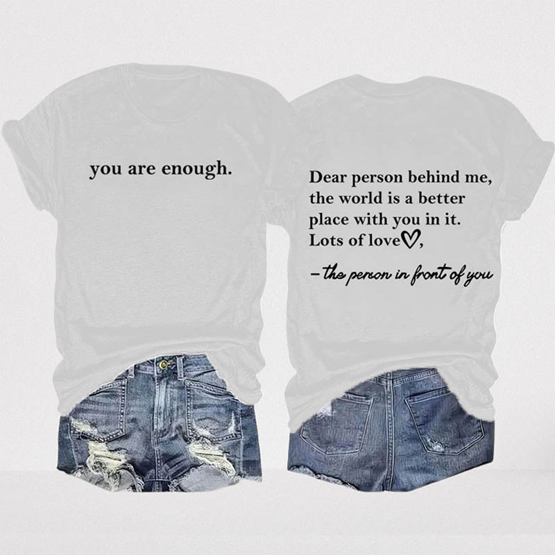 Vous êtes assez T-shirt Crewneck