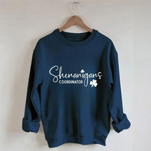 Shenanigans Coordinator Sweatshirt mit Buchstaben-Print