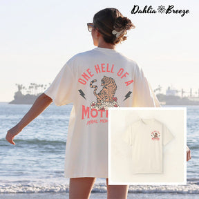 T-shirt maman tendance One Hell Of A Mother