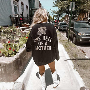Un enfer d’une mère Sweat-shirt maman tendance