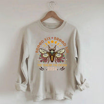 Sweat-shirt drôle de concert de cigales