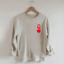 Sweat Reine De Coeur 