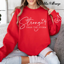 Sweat-shirt positif plus fort que la tempête