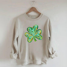 Sweat-shirt mignon trèfle à quatre feuilles de St Patricks