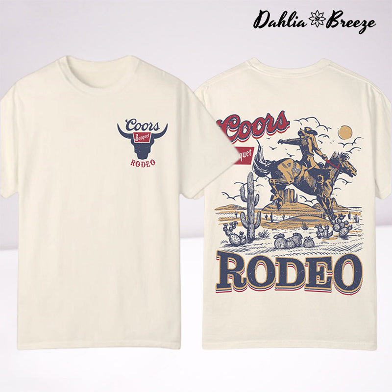 T-shirt Coors Banquet Rodéo
