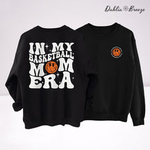 Dans mon basket-ball Mom Era Sport Mom Crewneck Sweatshirt