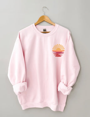 Regardons le sweat-shirt Sunset