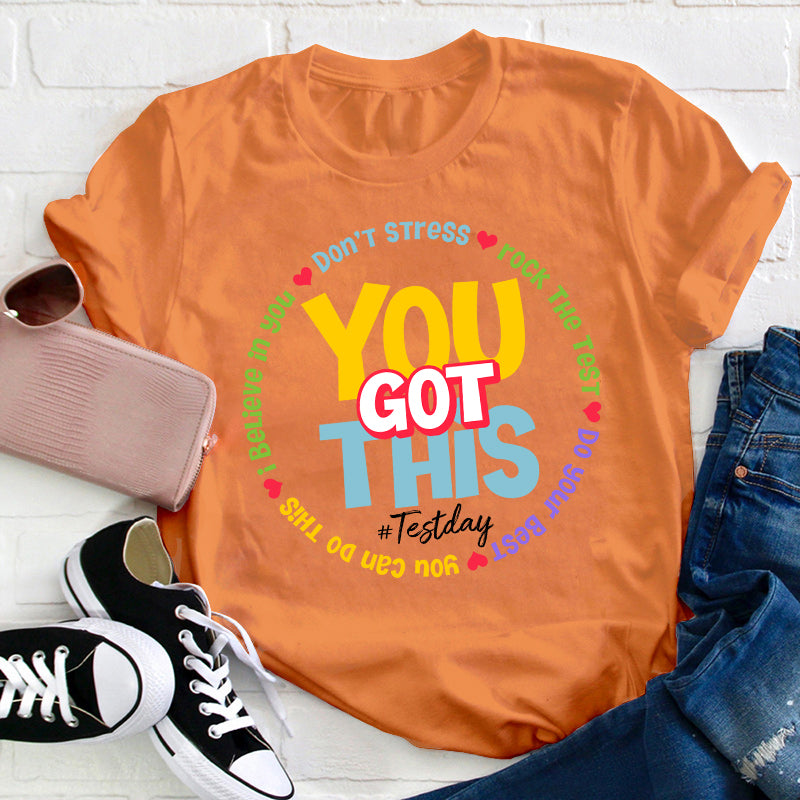 Ne stressez pas, vous avez ce t-shirt de professeur