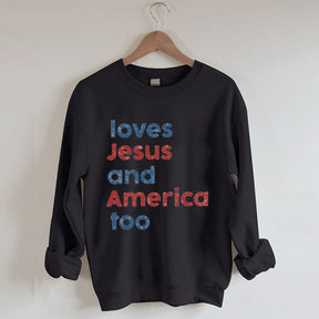 Aime aussi l’Amérique Sweatshirt