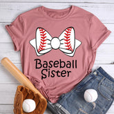 T-shirt sœur de baseball